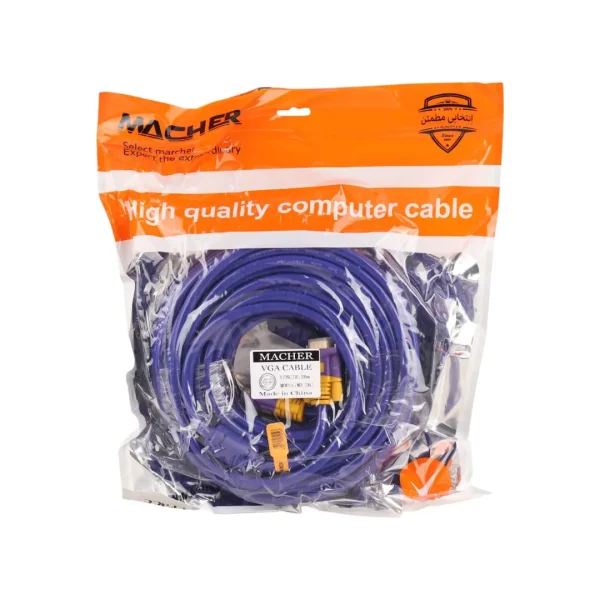 کابل 9+3 VGA مچر مدل MR-261 طول 20 متر