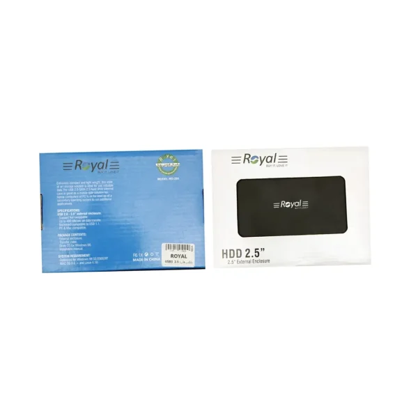 قاب اکسترنال هارددیسک 2.5 اینچی رویال مدل RD-205