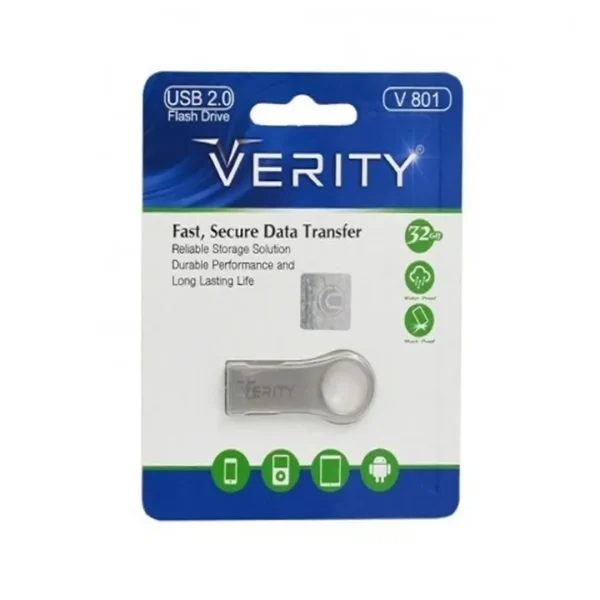 فلش مموری وریتی مدل V801 ظرفیت 64 گیگابایت USB2.0