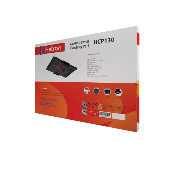 فن خنک کننده لپ تاپ هترون مدل HCP130 - Image 8