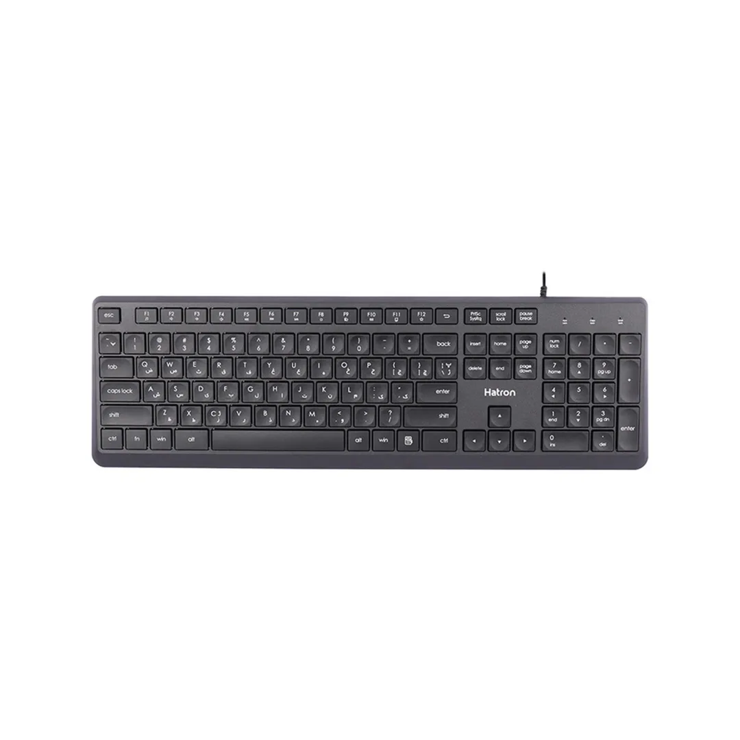 موس و کیبورد سیمی هترون مدل HKC215
