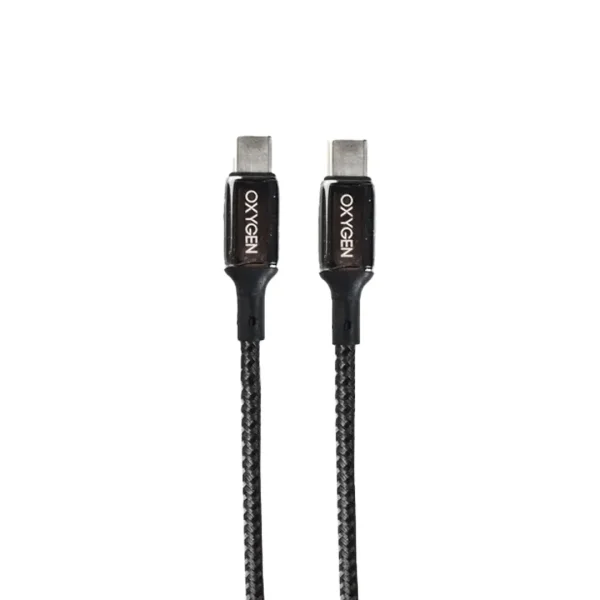 کابل دیتا و شارژ دو سر تایپ سی اکسیژن مدل LX-17