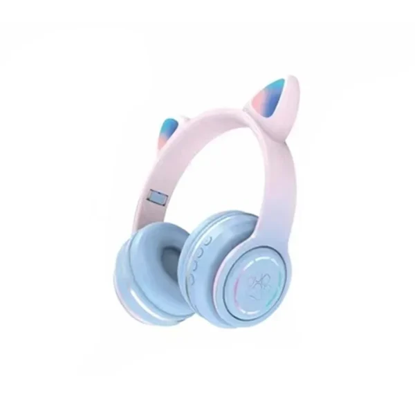 هدفون بلوتوثی RGB فانتزی طرح کیتی‌کت مدل RKD97 - Image 2