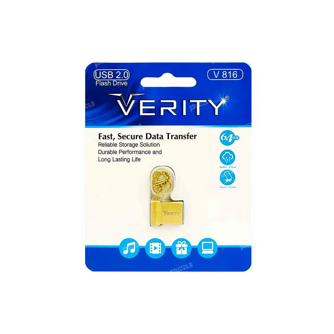 فلش مموری وریتی مدل V816 ظرفیت 64 گیگابایت USB3.0