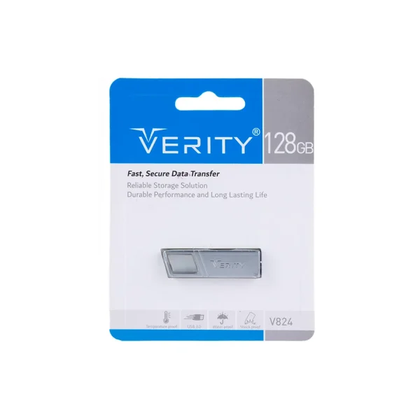 فلش مموری وریتی مدل V824 ظرفیت 128 گیگابایت USB3.0