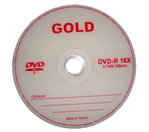 دی وی دی خام GOLD  بسته 50 عددی - Image 2