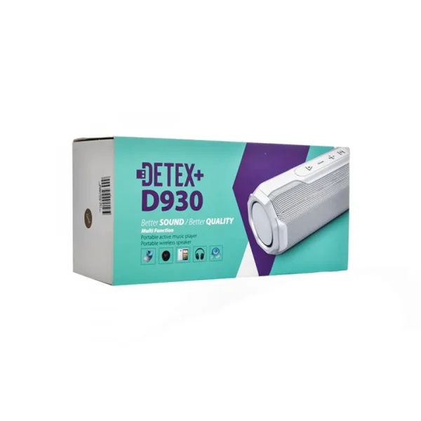 اسپیکر بلوتوثی دتکس پلاس مدل D930