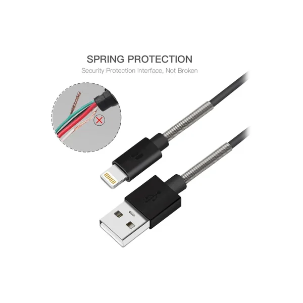 کابل دیتا و شارژ لایتنینگ PURIDEA مدل P-17