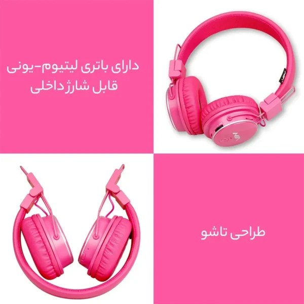 هدفون بلوتوثی NIA مدل Q8-851S