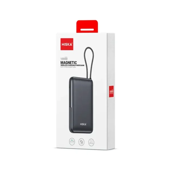 پاوربانک وایرلس 10000 میلی آمپر هیسکا مدل HP-133PD