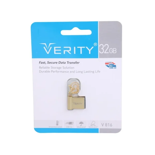 فلش مموری وریتی مدل V816 ظرفیت 32 گیگابایت USB3.0