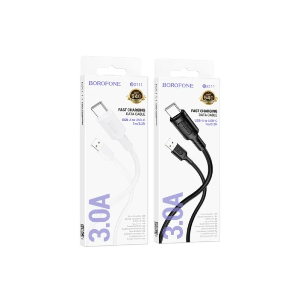 کابل شارژ USB به تایپ سی بروفون مدل BX111