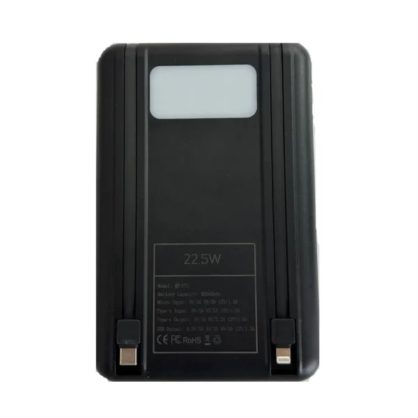 پاوربانک فست شارژ 80000 میلی آمپر Meidou مدل MD-P21
