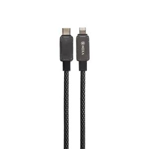 کابل دیتا و شارژ 27 وات تایپ سی به لایتنینگ نکسا مدل LX104