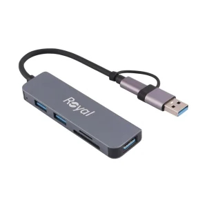هاب 5 پورت USB 3.0 رویال مدل RHC-30