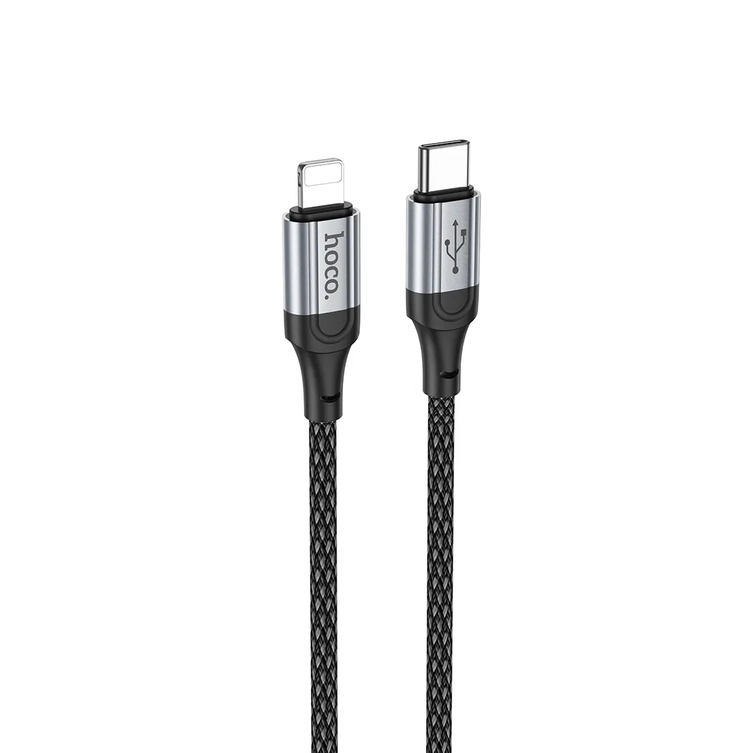 کابل دیتا و شارژ تایپ سی به لایتنینگ هوکو مدل X102