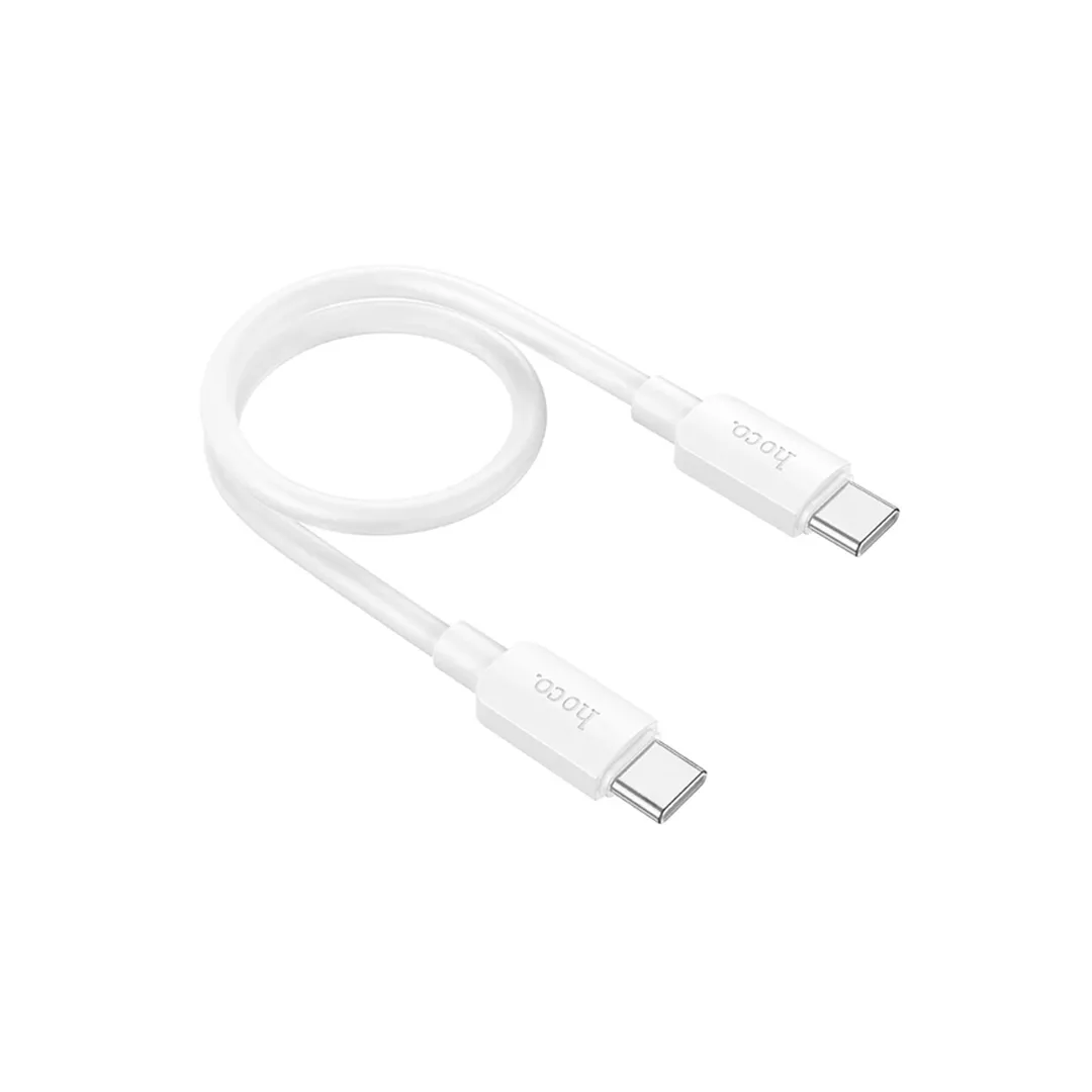 کابل دیتا و شارژ 60 وات دو سر تایپ سی هوکو مدل X96