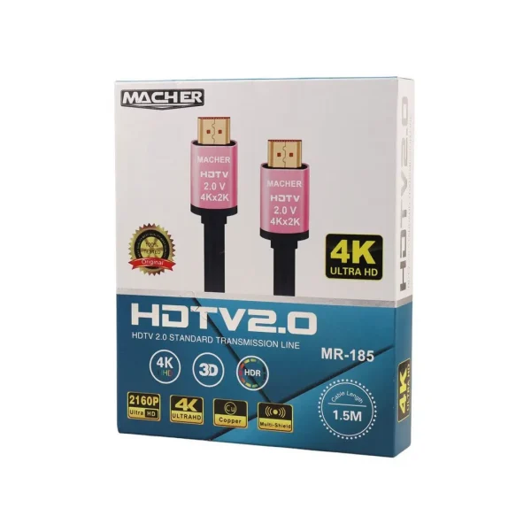 کابل HDMI 4K مچر مدل MR-185 - طول 1.5 متر