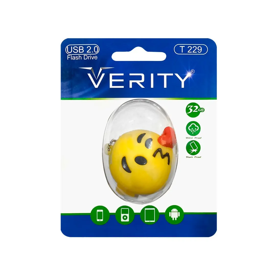 فلش مموری وریتی مدل T229 ظرفیت 32 گیگابایت USB2.0