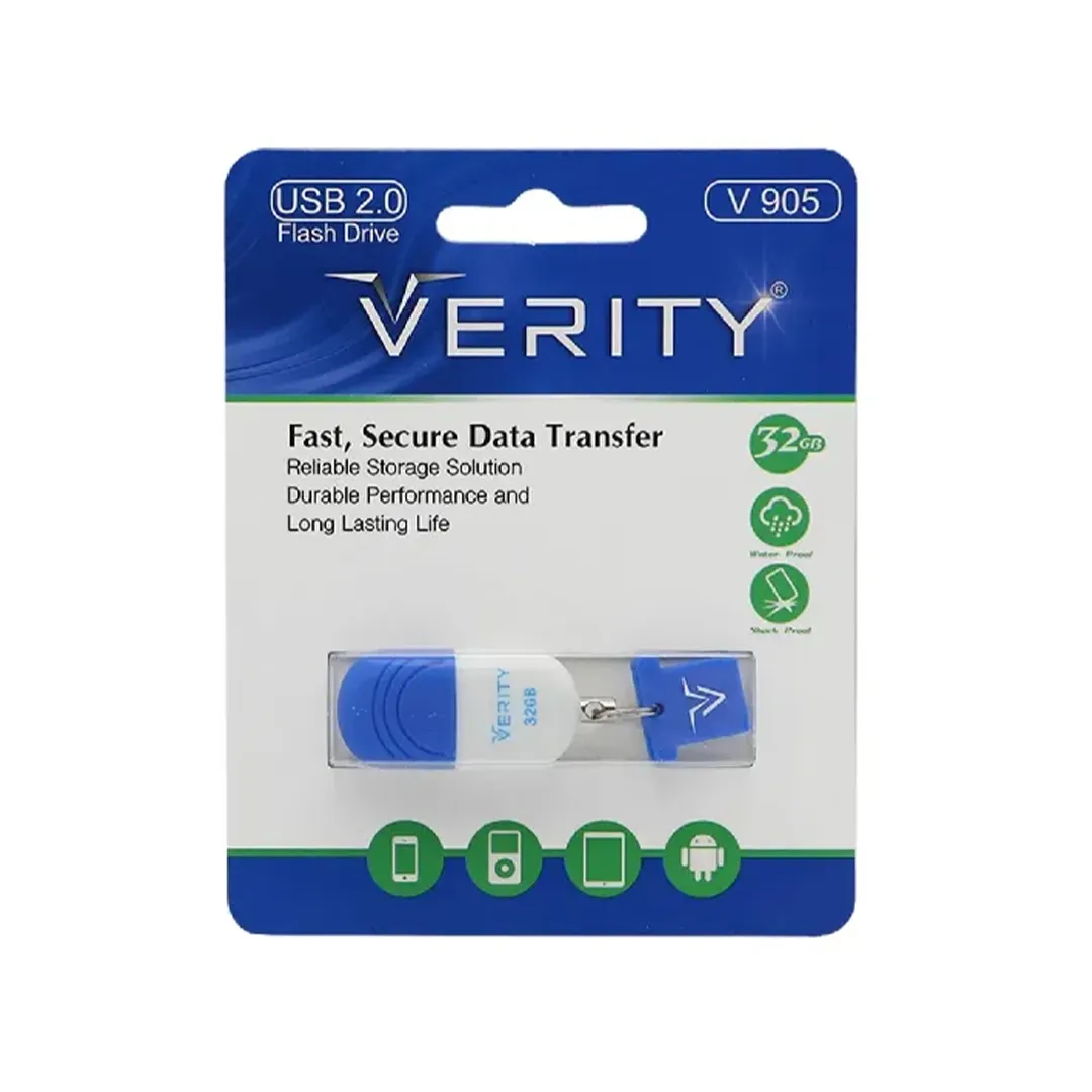 فلش مموری وریتی مدل V905 ظرفیت 32 گیگابایت USB2.0