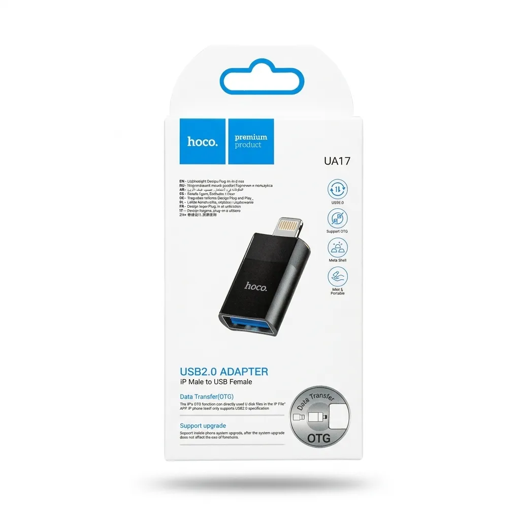 مبدل OTG لایتنینگ هوکو مدل UA17