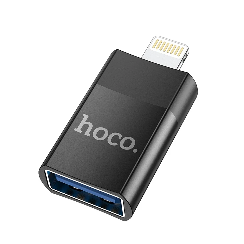 مبدل OTG لایتنینگ به USB2.0 هوکو مدل UA17