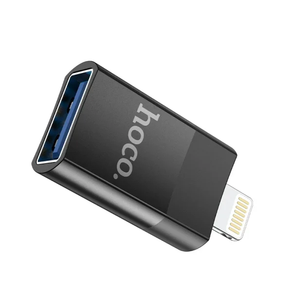 مبدل OTG لایتنینگ به USB2.0 هوکو مدل UA17