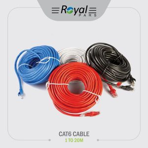 کابل شبکه رویال 2 متری مدل CAT6