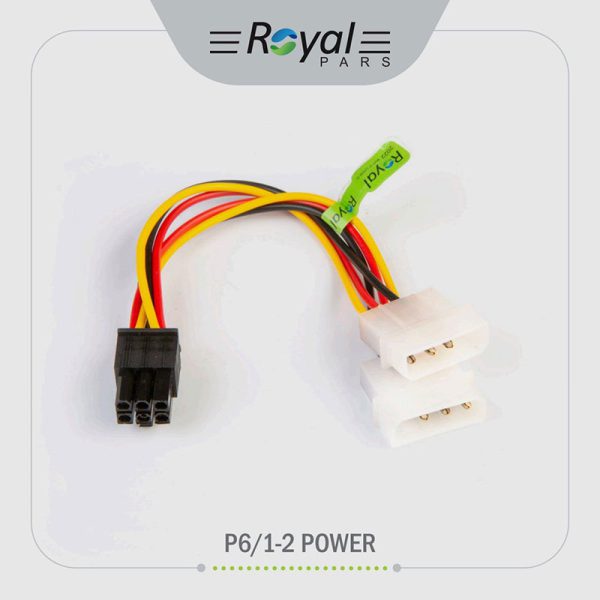 کابل تبدیل 1 به 2 برق ساتا رویال مدل P6