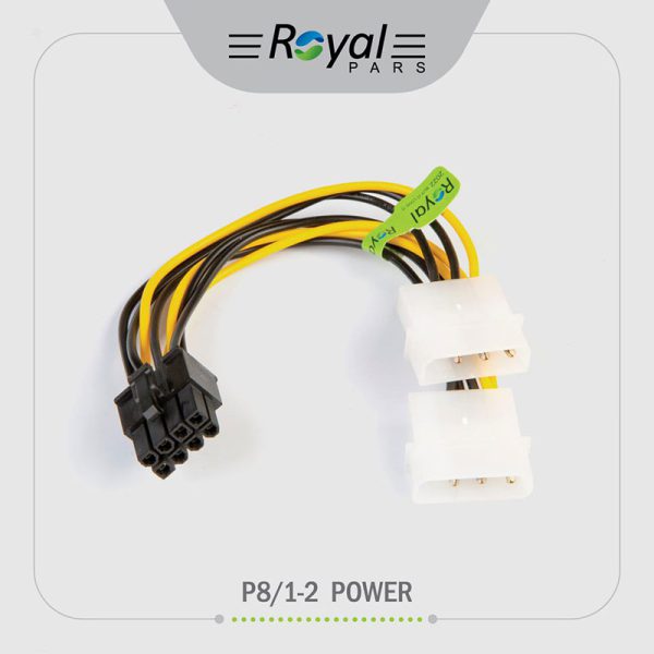 کابل تبدیل 1 به 2 برق ساتا رویال مدل P8