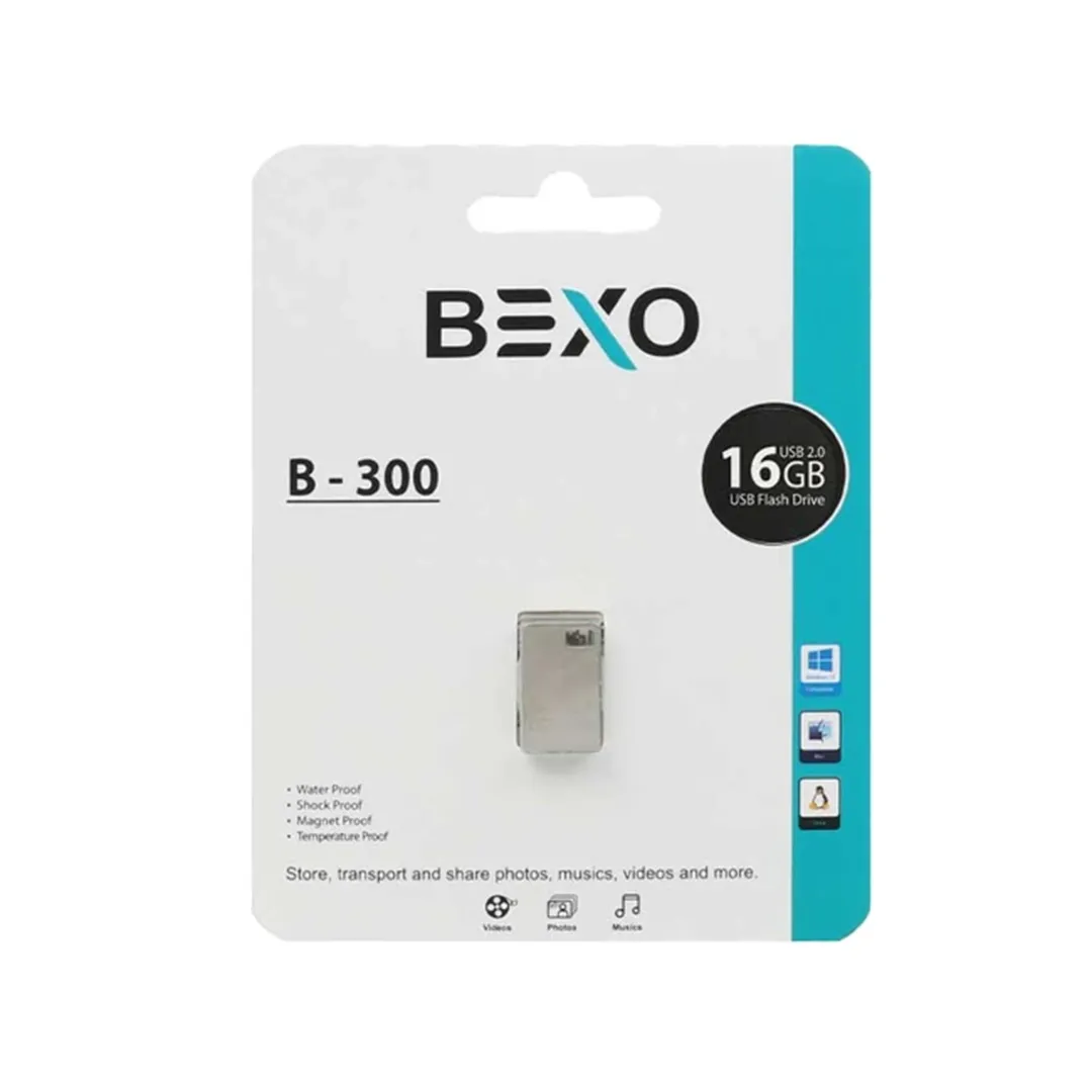 فلش مموری بکسو مدل B-300 ظرفیت 16 گیگابایت USB2.0