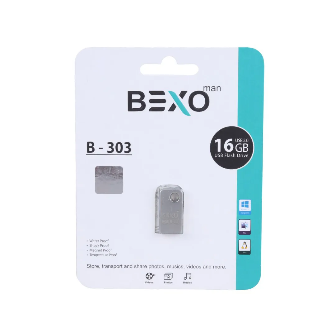 فلش مموری بکسو مدل B-303 ظرفیت 32 گیگابایت USB2.0