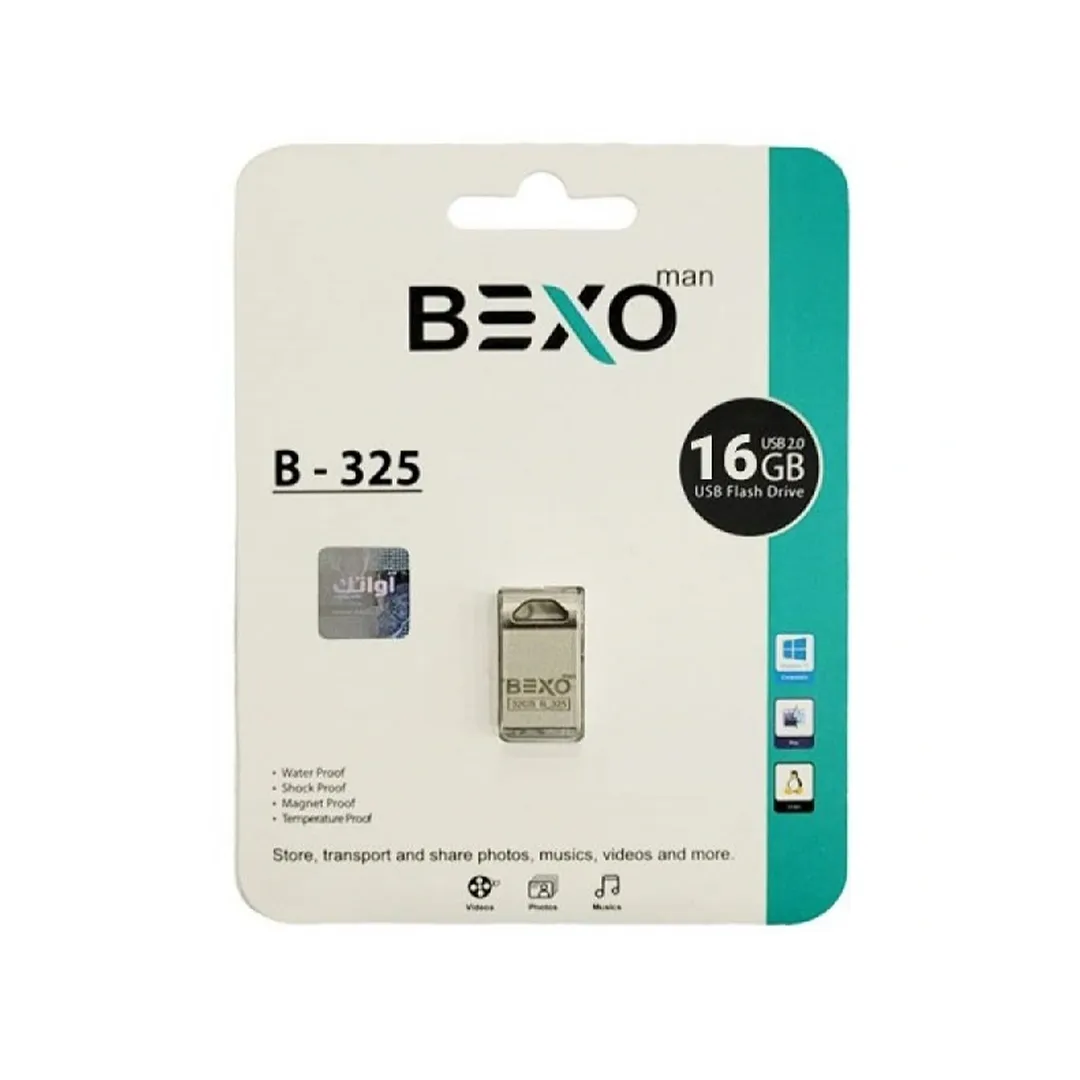 فلش مموری بکسو مدل B-325 ظرفیت 16 گیگابایت USB2.0