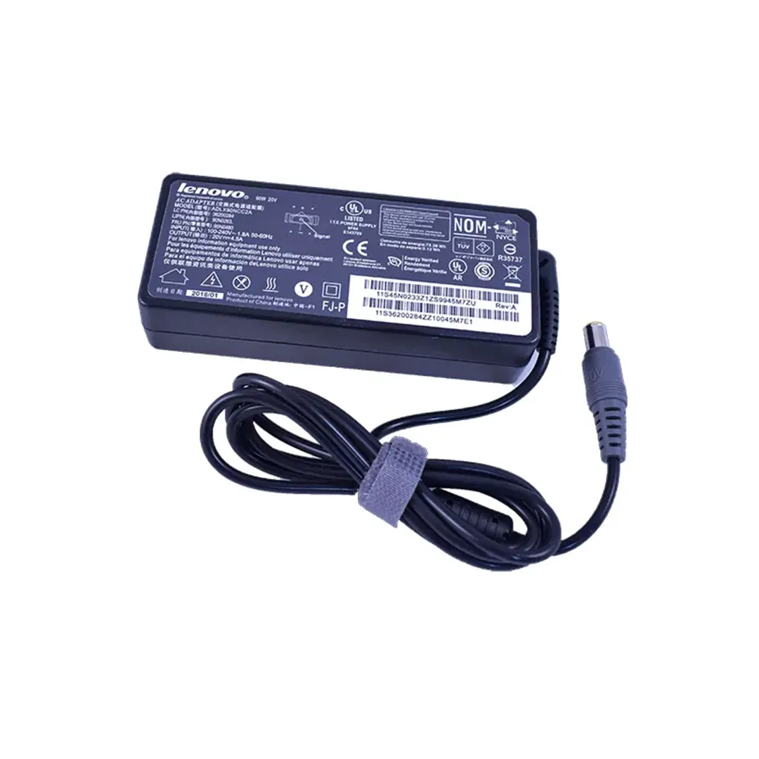 شارژر لپتاپ لنوو 20 ولت 4.5 آمپر مدل D45