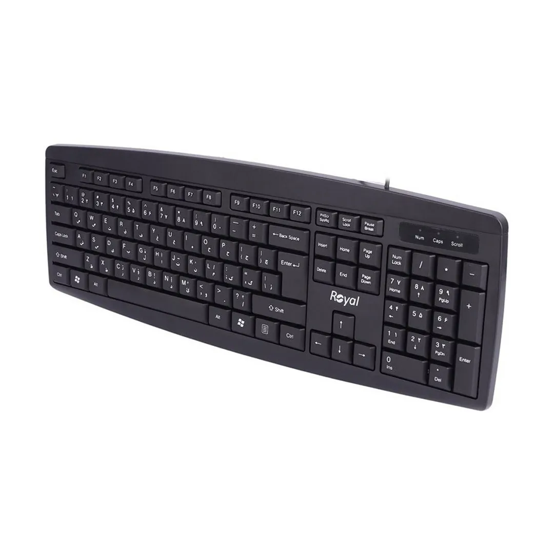 کیبورد سیمی رویال مدل RK-315