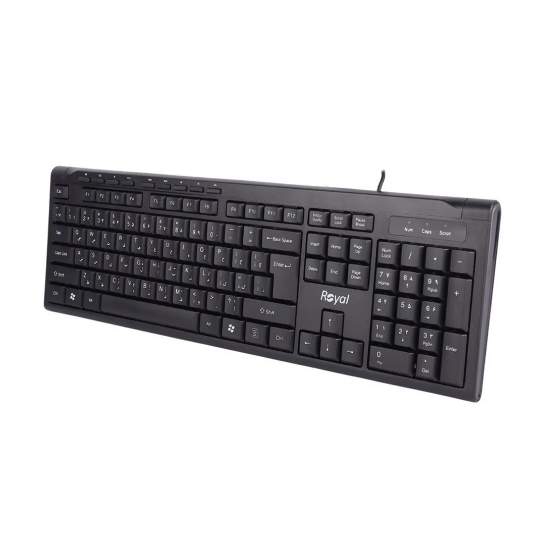 کیبورد سیمی رویال مدل RK-320