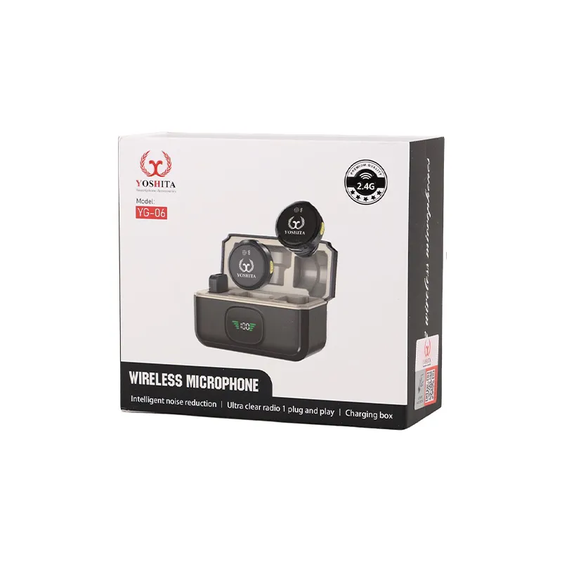 میکروفون یقه ای بلوتوثی تایپ سی یوشیتا مدل YG-06