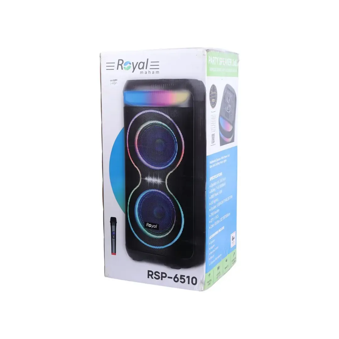 اسپیکر بلوتوثی قابل حمل رویال مدل RSB-6510