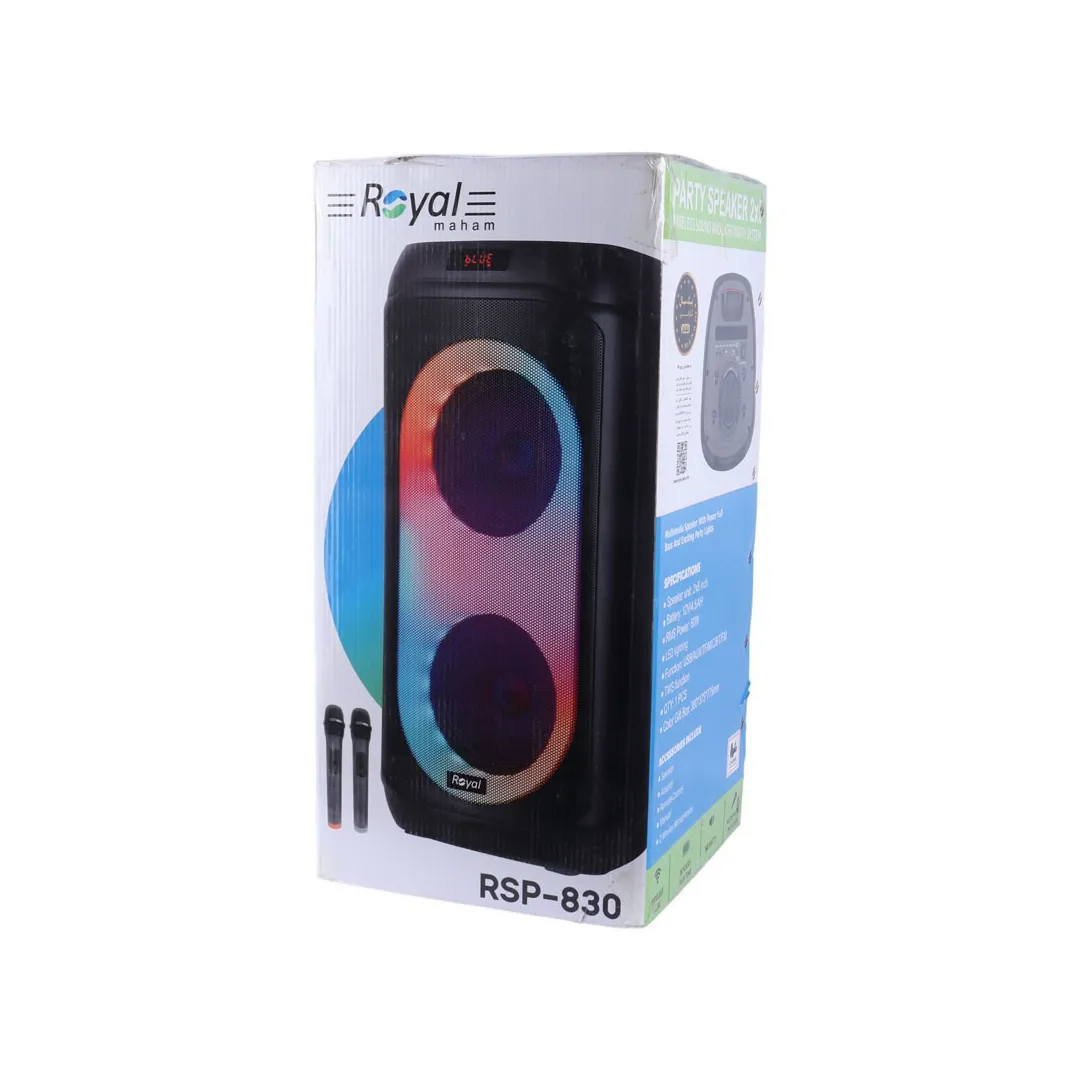 اسپیکر بلوتوثی قابل حمل رویال مدل RSP-830