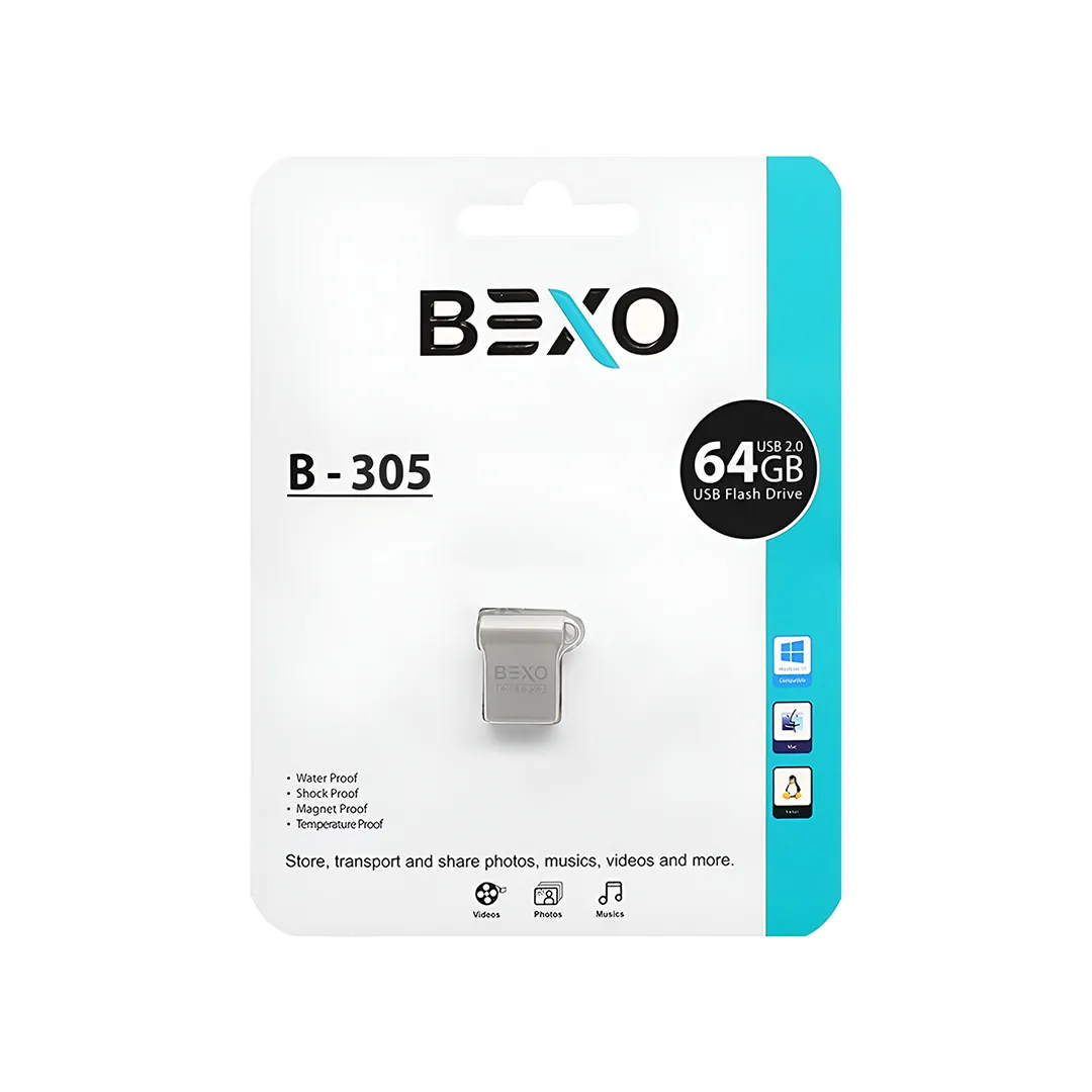 فلش مموری بکسو مدل B-305 ظرفیت 16 گیگابایت USB2.0