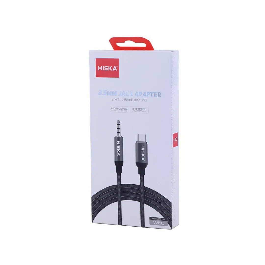 تبدیل تایپ سی به AUX هیسکا مدل W50