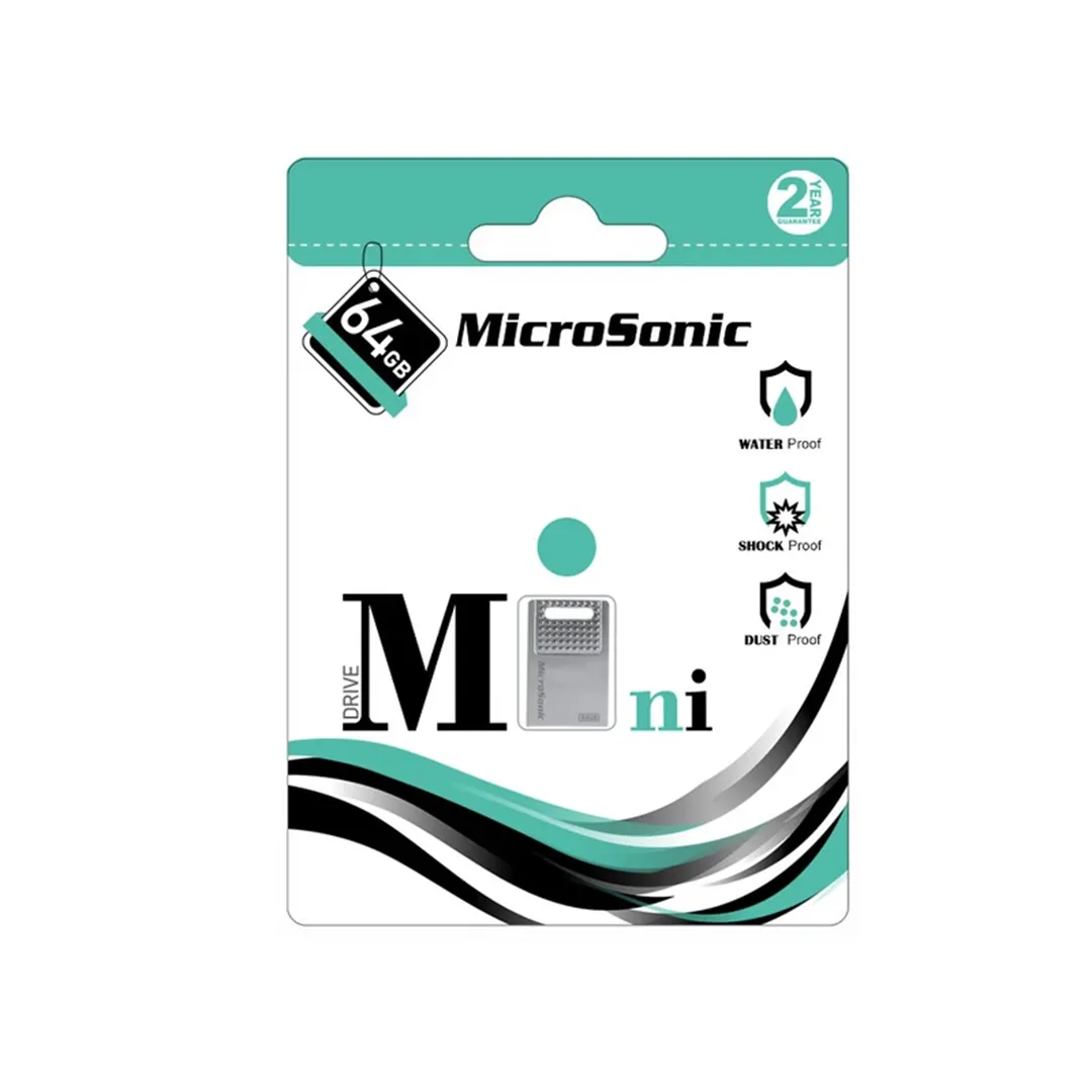 فلش مموری میکروسونیک مدل Mini Drive ظرفیت 64 گیگابایت USB2.0
