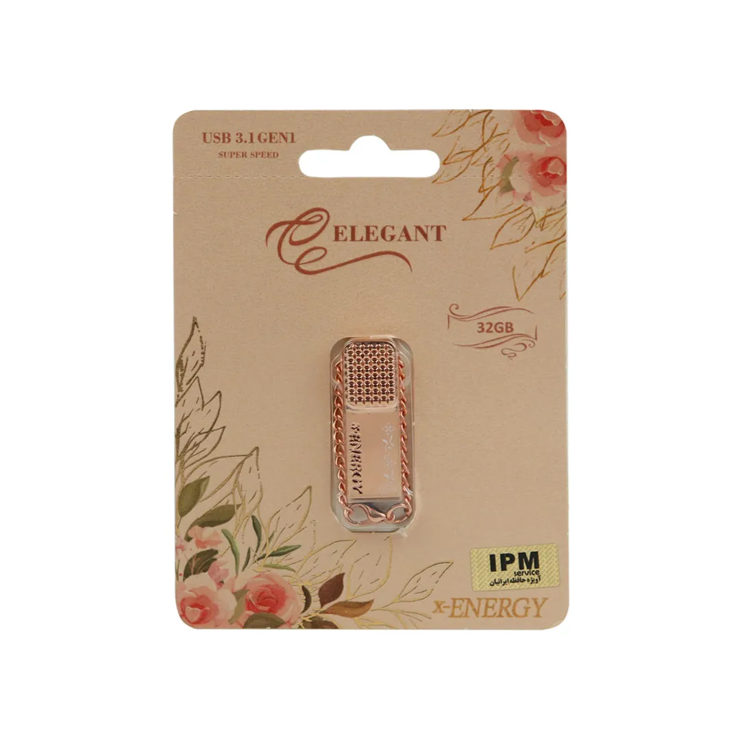 فلش مموری ایکس-انرژی مدل ELEGANT ظرفیت 32 گیگابایت USB3.1GEN1