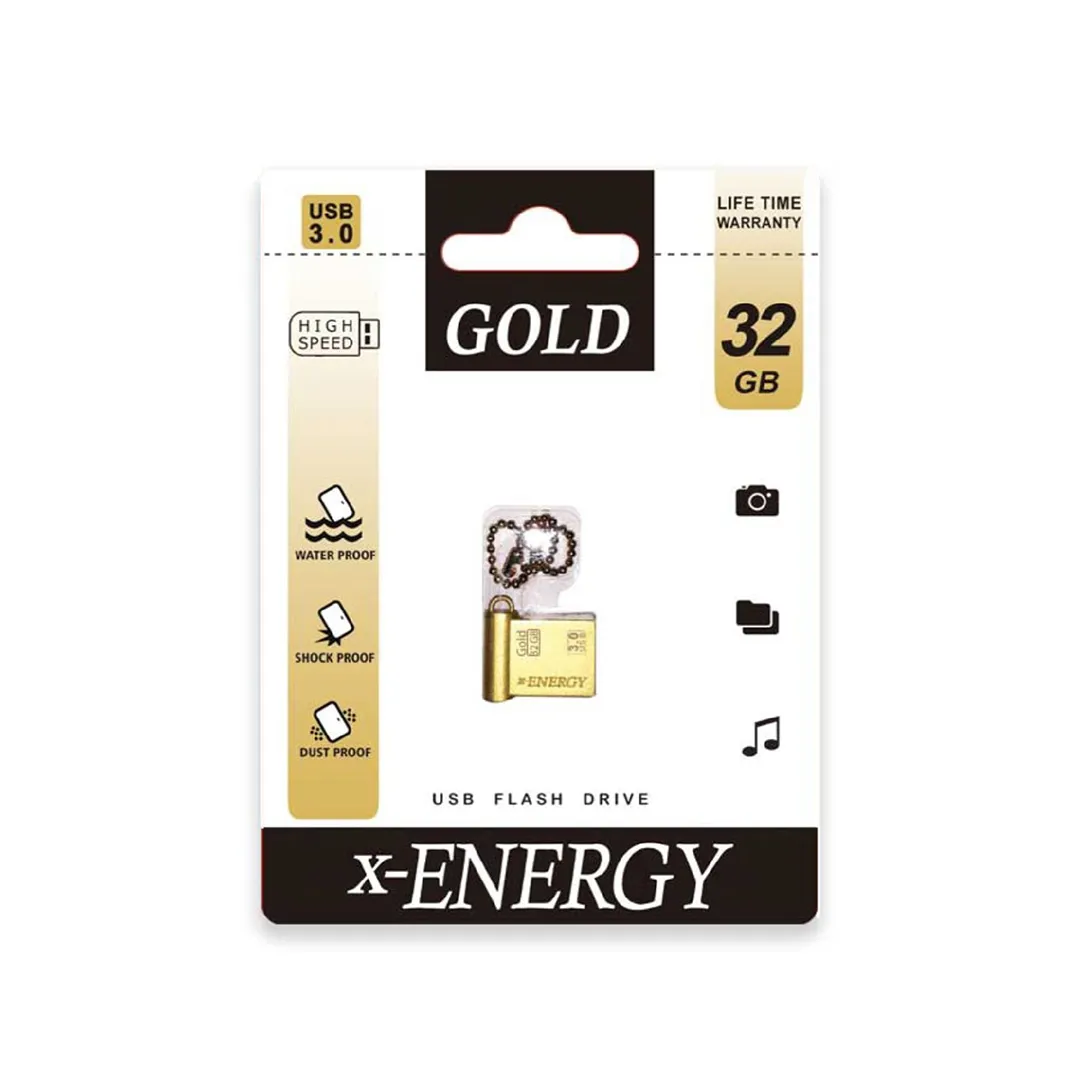 فلش مموری ایکس-انرژی مدل GOLD ظرفیت 128 گیگابایت USB3.0