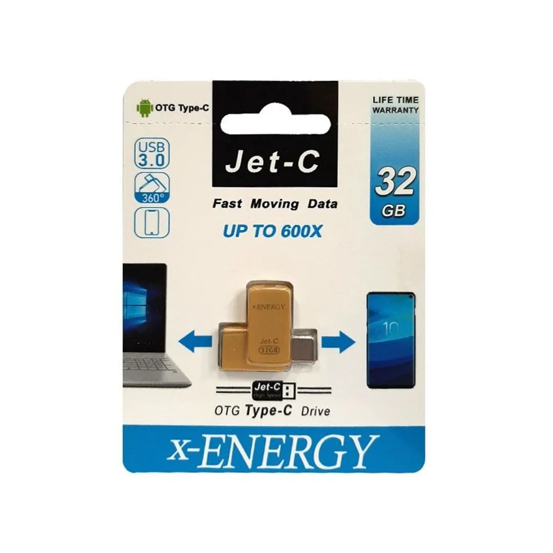فلش مموری ایکس-انرژی مدل JET-C ظرفیت 64 گیگابایت USB3.0