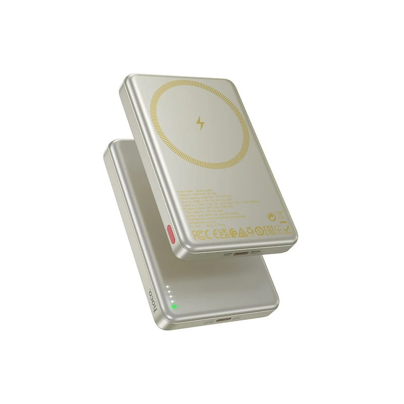 پاوربانک وایرلس مگسیف 10000 میلی آمپر هوکو مدل Q26A