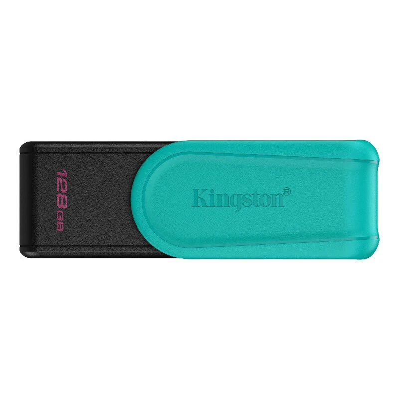 نمای روبروی فلش مموری کینگ استون 128 گیگابایت DataTraveler Exodia با رابط USB-A