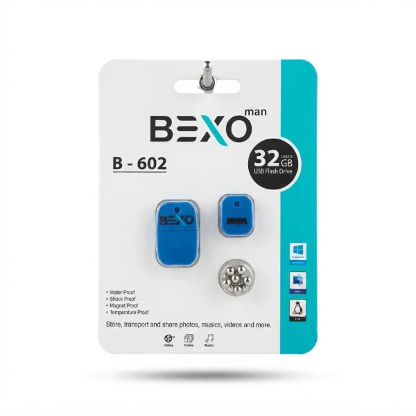 فلش مموری بکسو مدل B-602 ظرفیت 32 گیگابایت USB2.0