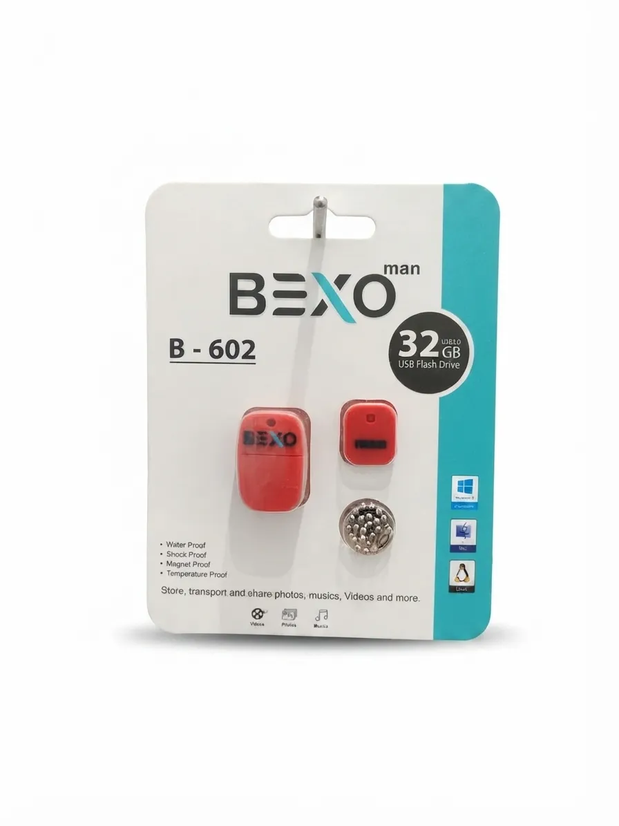 BEXO-B602-32GB-RED