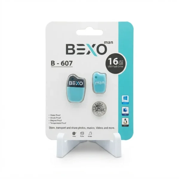 فلش مموری بکسو مدل B-607 ظرفیت 16 گیگابایت USB2.0 - تصویر 3